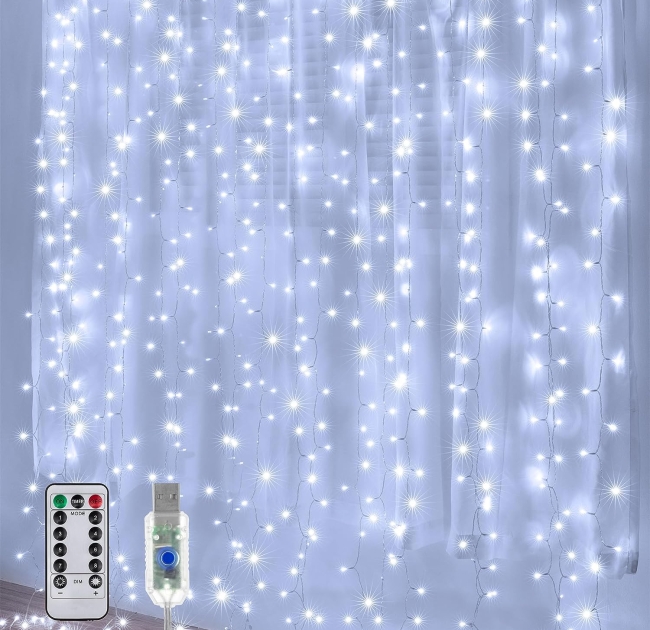 Cool White Curtain LED